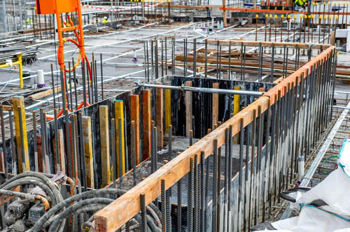 Preview: Empty construction site of building