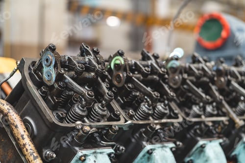 Preview: Automotive mechanical assembly, engine, transmission, suspension and breaking system
