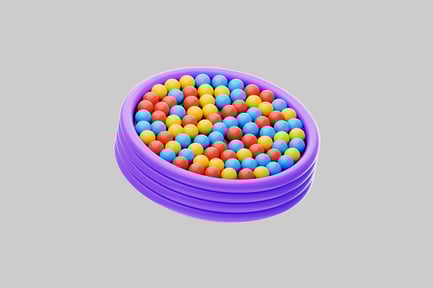 Preview: Colorful ball pit play area
