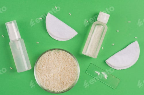Preview: Rice water skin care products, natural beauty treatment