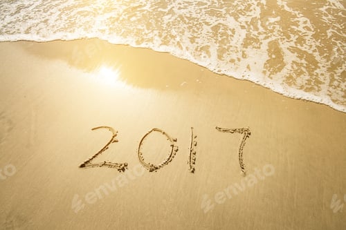 Preview: 2017 Written In Sand Write On Tropical Beach