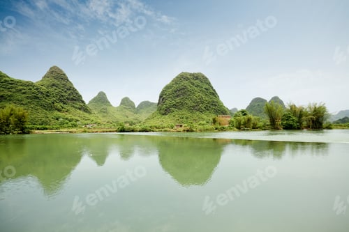 Preview: rural scenery in yangshuo