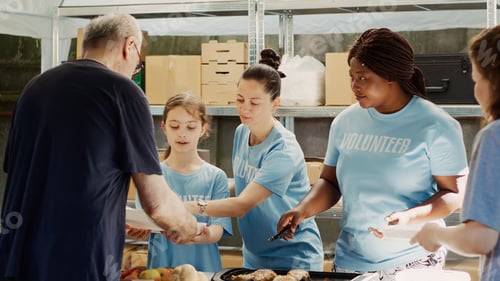 Preview: Community assistance in feeding the poor