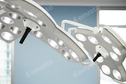 Preview: Modern Surgical Lights in a Hospital Setting