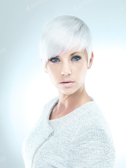 Preview: Beauty of the future. Cropped shot of a beautiful young android.