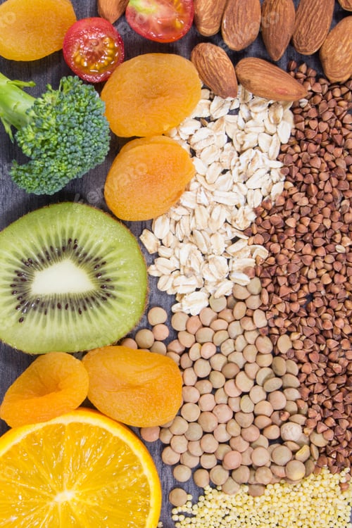 Preview: Healthy nutritious food as source natural vitamin B3, fiber and other minerals