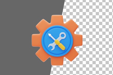 Preview: Tech Service 3D Icon