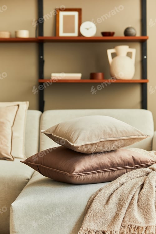 Preview: Stylish concept of living room interior