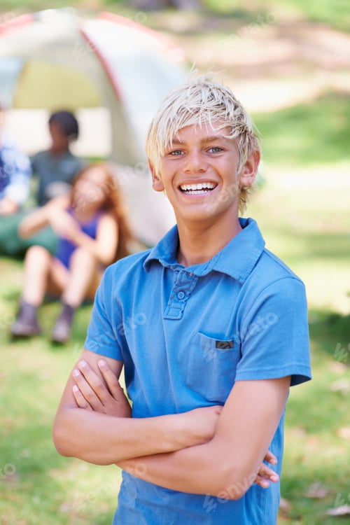 Preview: Claiming his camping spot