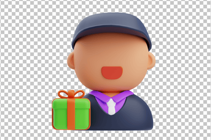 Preview: Postman 3D Icon