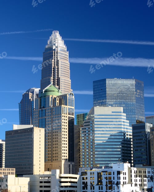 Preview: Skyline Of Uptown Charlotte, North Carolina