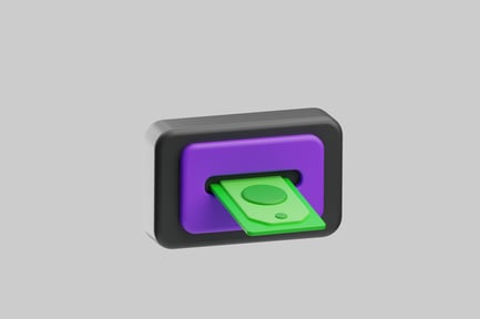 Preview: Atm money dispenser, cash withdrawal