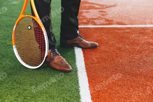 Preview: Classic shoes on tennis court