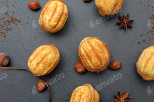 Preview: Sweet nuts on table