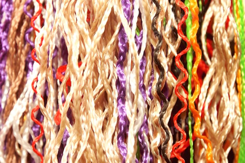 Preview: Pigtails Artificial Bright Background Image