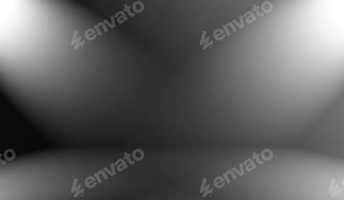 Preview: Abstract luxury blur dark grey and black gradient, used as background studio wall for display your
