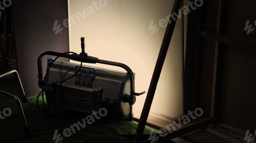 Preview: Film light for video production camera in studio set or Use as studio photo shoot light