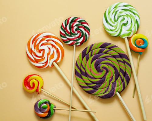 Preview: Colorful Lolly Pop Candy