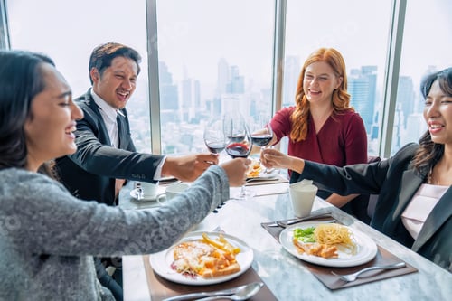 Preview: Group of friend reunion meet up gathering celebration