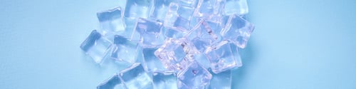 Preview: Ice Cubes Imitation Artificial Plastic Pieces Transparent Acrylic Not Real Cold, Illusion Ready To