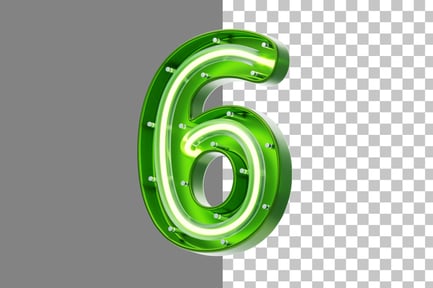 Preview: Neon 6 3D Icon