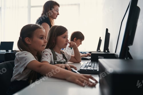 Preview: Working in pairs during computer studies lessons