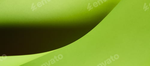 Preview: blurred green background with copy space. Top view. Close-up image. Concepts: lines and geometry