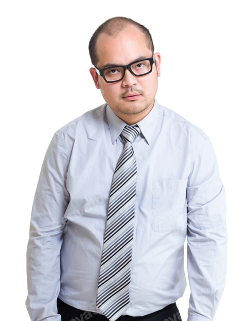 Preview: Tired business man