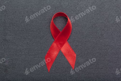 Preview: ribbon as symbol of aids awareness