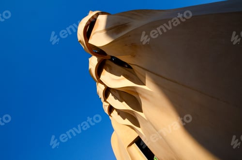 Preview: Chimneys on rooftop of Gaudi's masterpiece Casa Batlo