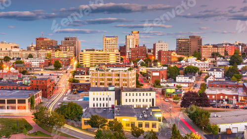 Preview: Portland, Maine, USA Skyline