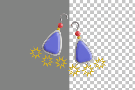 Preview: Earrings 3D Icon