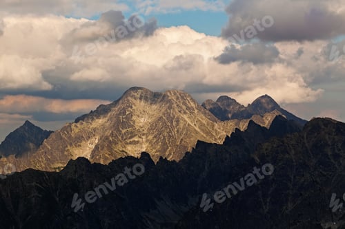 Preview: View on high Tatra Mountains