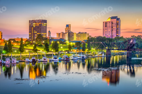 Preview: Augusta, Georgia, USA skyline