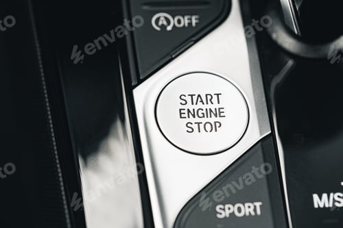 Preview: Buttons panel of the car on the dashboard