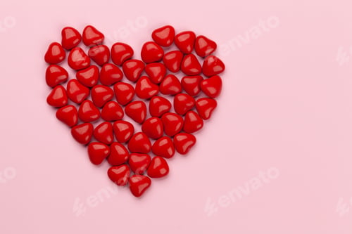 Vista previa: Valentines day with heart sweets