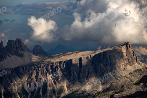 Preview: Lagazuoi view over Dolomites.