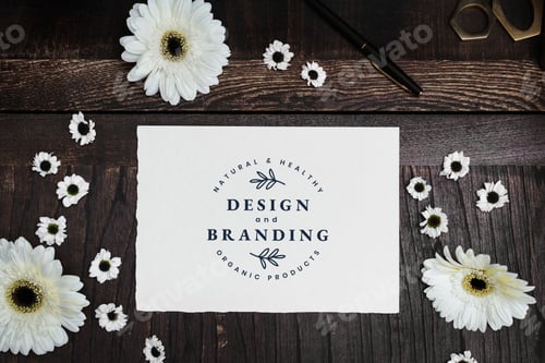 Preview: Floral card design