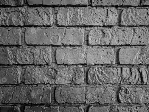 Preview: Black Brick Wall Texture with Rugged Surface for Construction