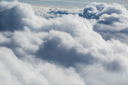 Preview: Сlouds from airplane window