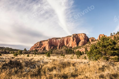 Preview: Rock formation, Zion National Park, Springdale, Utah, USA