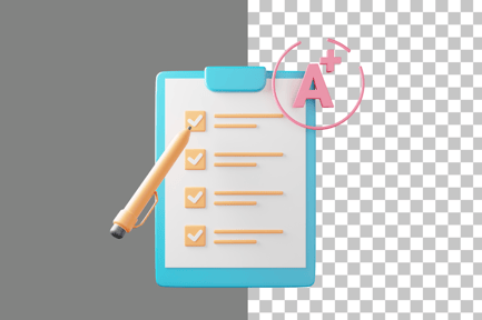 Preview: Exam 3D Icon