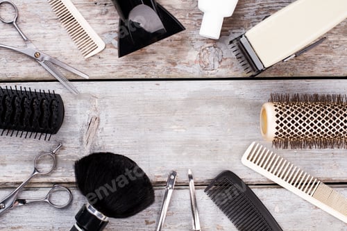 Preview: Hairdresser tool set.