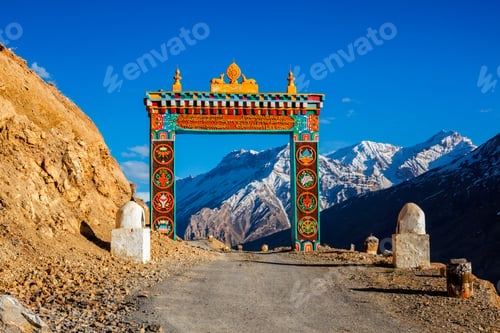 Preview: Gates of Ki gompa, Spiti Valley, Himachal Pradesh