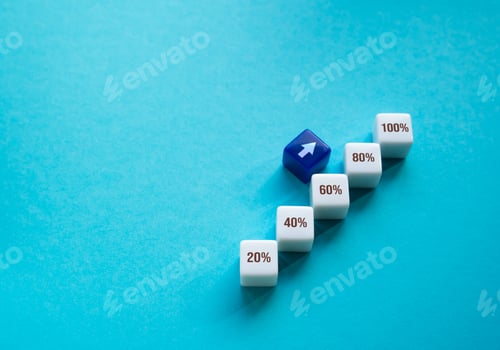 Preview: Moving up the percentage progress bar