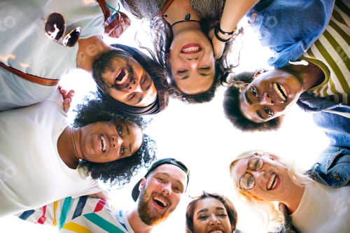 Preview: Diverse friends / students shoot