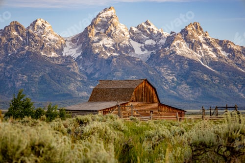 Preview: Moulton Barn on Mormon Row in Grand Teton National Park