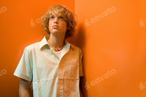 Preview: Portrait of a teenage boy