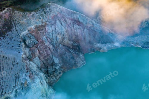 Preview: Nature landscape background in Java island, Indonesia