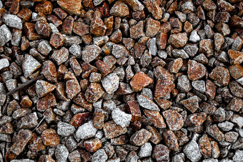 Preview: Seamless natural background of sharp crushed stones